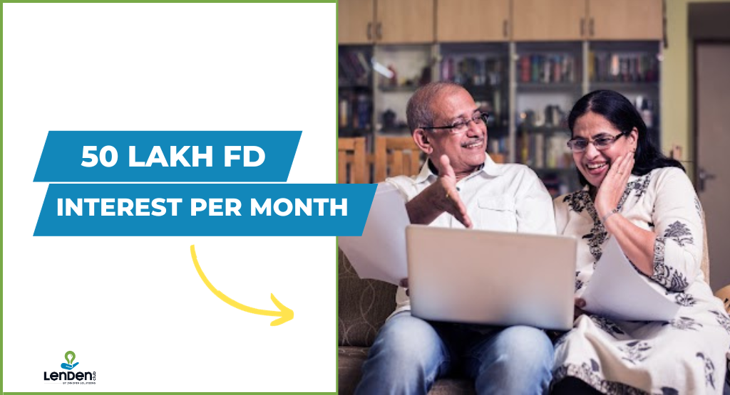 50 lakh fd interest per month